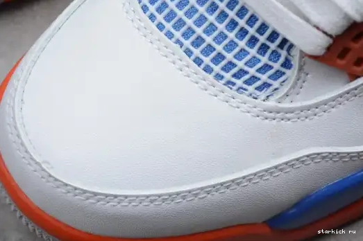 Retro 308497-171 4 Jordan White Orange Air Blue 308497-171 OG 0511